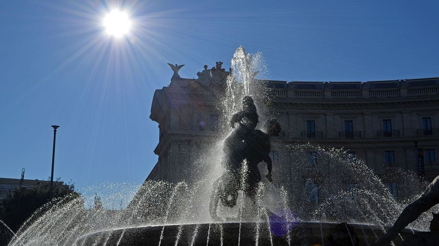 Fontana Naiadi, Roma