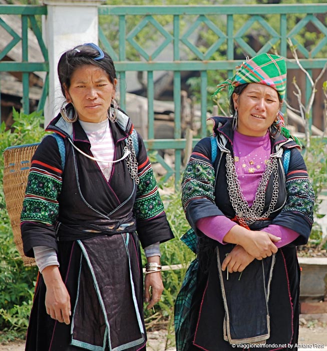 Viaggio in Vietnam: donne Sapa