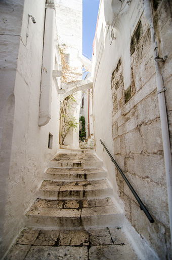 strade di Ostuni Ostuni, la città bianca