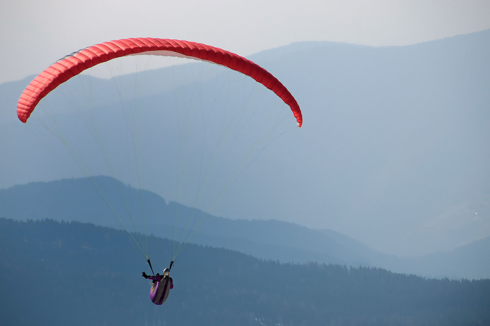 parapendio Valle d'Aosta