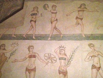 mosaici di Villa del Casale: