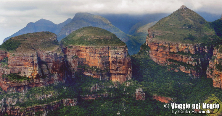 Blyde River Canyon, three Rondavels