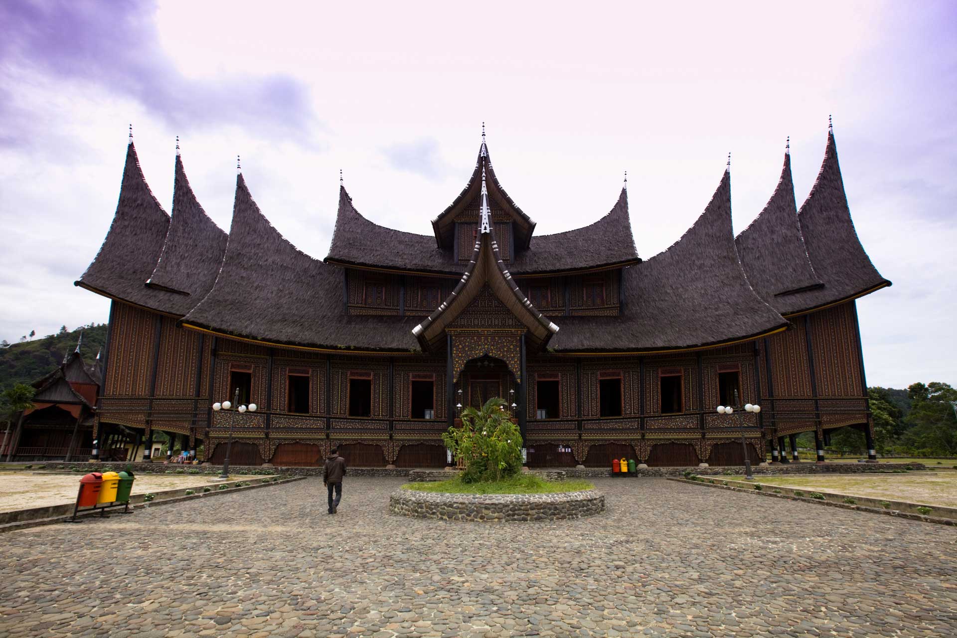 Sumatra, palazzo Minangkabau