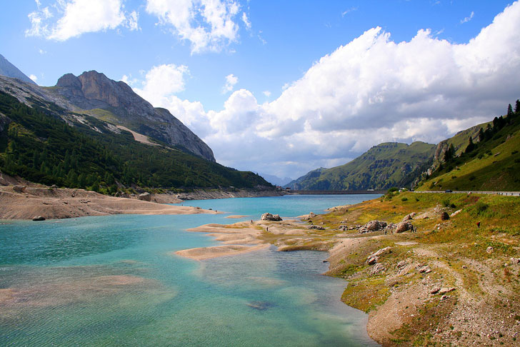 Val di Fassa - lago Fedaia