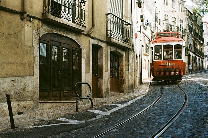 Lisbona in tram