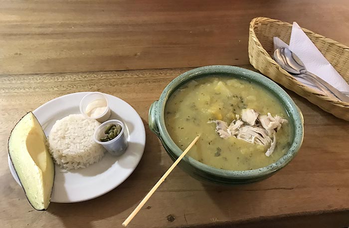Ajiaco a Bogotà