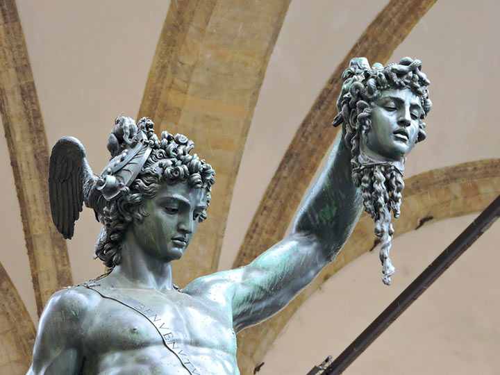 Perseo con la testa di Medusa